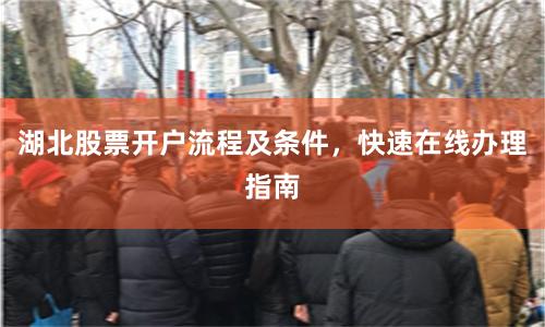 湖北股票开户流程及条件，快速在线办理指南